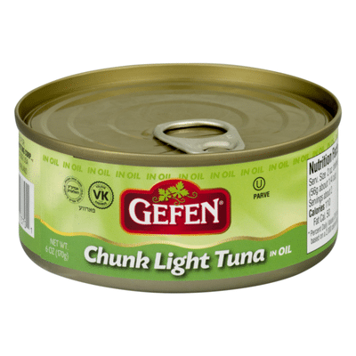 Gefen Chunk Light Tuna, In Oil