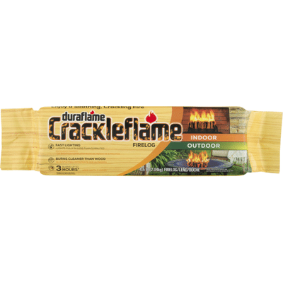 Duraflame Crackleflame® 4.5lb 3-hr Indoor / Outdoor Firelog