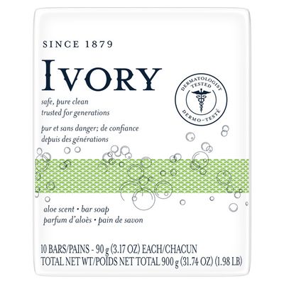 ivory soap with aloe