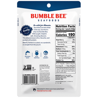 Bumble Bee Wild Caught Albacore Tuna in Water