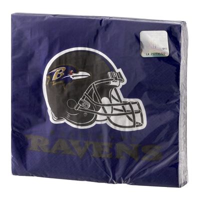 Creative Converting Baltimore Ravens 2 Ply Napkins - 16 CT