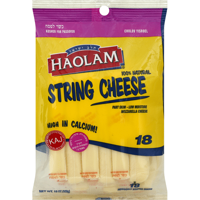 Haolam String Cheese - 18 CT