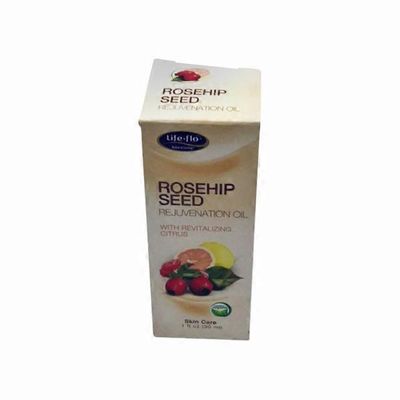 Life-flo Rosehip Seed Rejuvenation Oil With Revitalizing Citrus