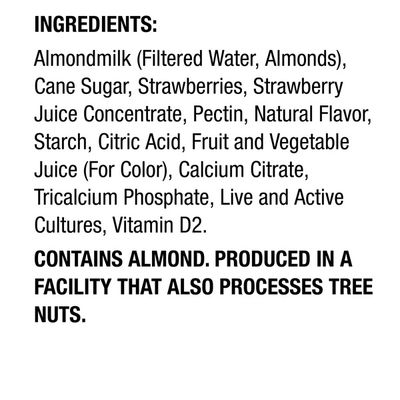 Silk Strawberry Almond Milk Yogurt Alternative