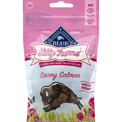 Blue Treats for Cats, Natural Soft-Moist, Savory Salmon