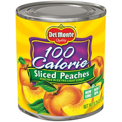 Del Monte Peaches, Sliced, 100 Calorie
