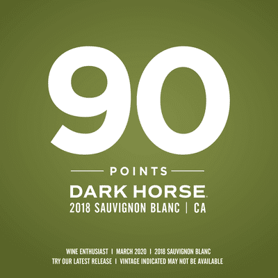 Dark Horse Sauvignon Blanc White Wine