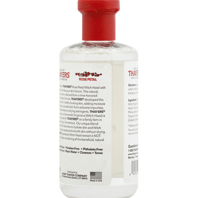 Thayers Facial Toner, Witch Hazel, Rose Petal