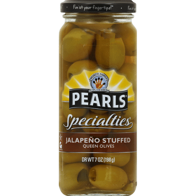 Pearls Specialties Jalapeño Stuffed Queen Olives