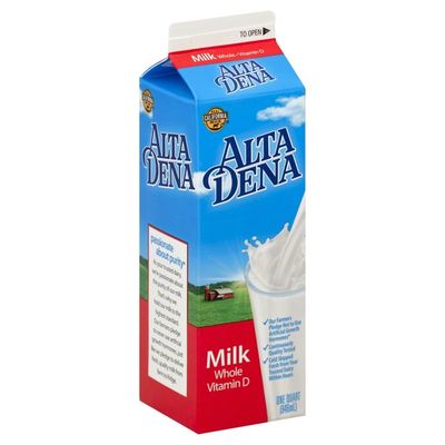 Alta Dena Milk, Whole, Vitamin D