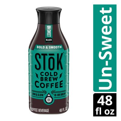 Stok Cold Brew Coffee, Black Unsweetened