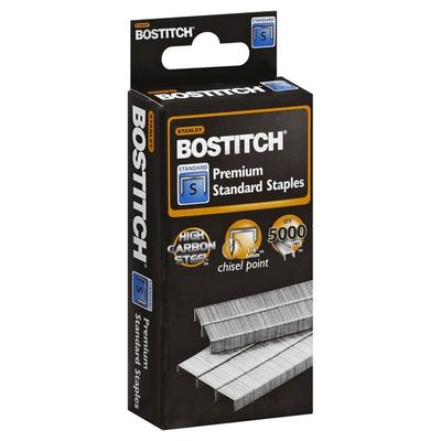 Stanley Staples, Premium Standard, Chisel Point, 1/4 Inch