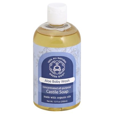 Green Goo Castile Soap, Aloe Baby Wash