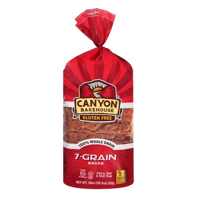 Canyon Bakehouse Gluten Free 7-Grain 100% Whole Grain Bread