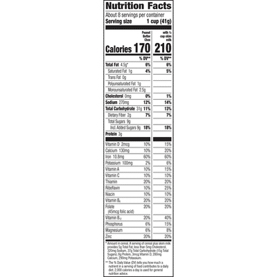 Peanut Butter Chex Breakfast Cereal, Gluten Free