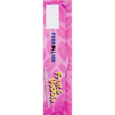 Food Lion Fruit Flavored Snacks, Fruit & Veggie, Assorted