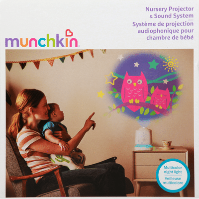 munchkin nursery projector and sound system