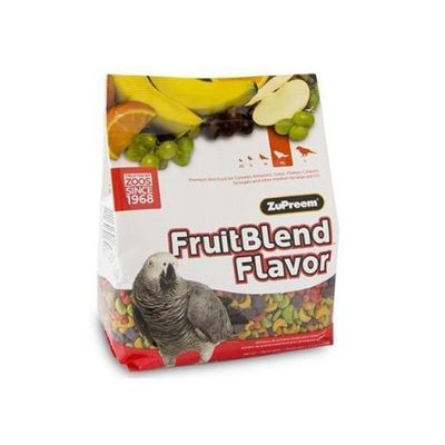 ZuPreem Fruitblend Flavor Bird Food For Parrots & Conures