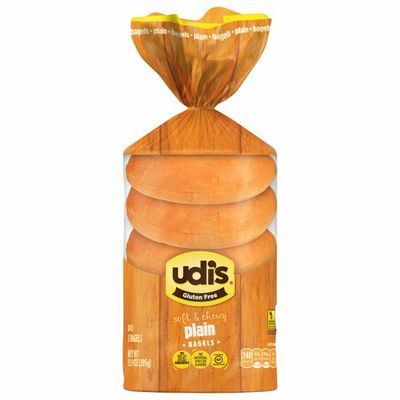 Udi's Gluten Free Plain Bagels