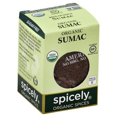 Spicely Organics Sumac, Organic, Box