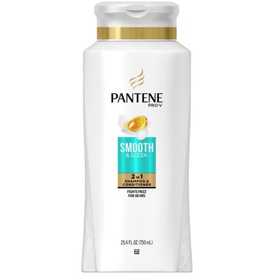 Pantene Smooth & Sleek 2In1 Shampoo & Conditioner