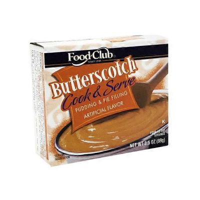 Food Club Butterscotch Cook & Serve Pie Filling