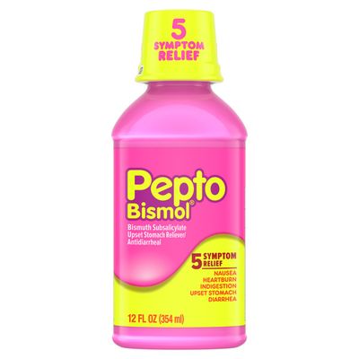 Pepto-Bismol Original Liquid For Nausea, Heartburn, Indigestion, Upset Stomach,