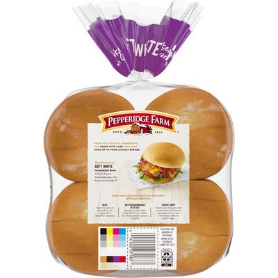 Pepperidge Farm Soft White Hamburger Buns