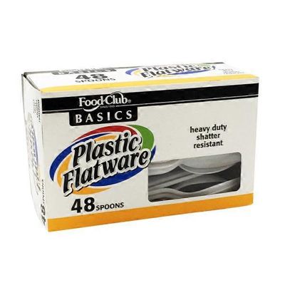 Food Club Plastic Spoon Box