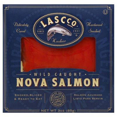 Lascco Wild Caught Keta Nova Salmon