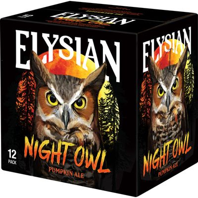 Elysian Night Owl Pumpkin Ale Beer Bottles