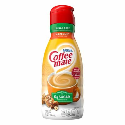Coffee mate Hazelnut Zero Sugar Liquid Coffee Creamer