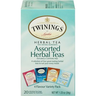 Twinings Assorted Herbal Variety Pack Tea Bags