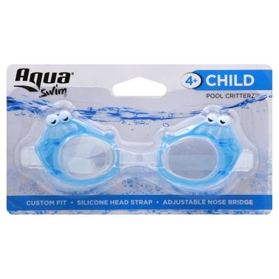 Aqua Goggles, Pool Critterz, Child, Blister Pack