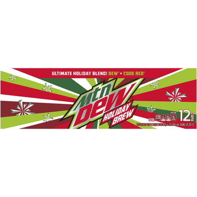 Mtn Dew Dew Code Red Soda 144 Fl Oz Delivery Or Pickup Near Me Instacart
