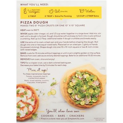 Simple Mills Pizza Dough Almond Flour Mix