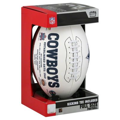 Players Rawlings Dallas Cowboys Signature Series Full-Size Football - Dallas Cowboys