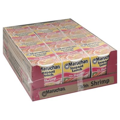 Maruchan Instant Lunch with Shrimp Ramen Noodles and Vegetables