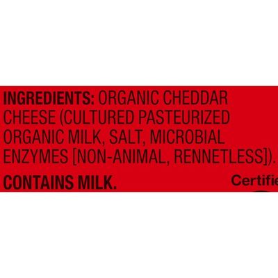Horizon Organic Sliced White Cheddar Cheese