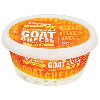 Wegmans MILD fresh crumbled CLASSIC CHEVRE GOAT CHEESE