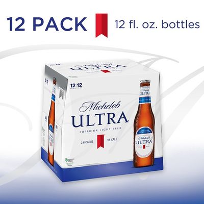 Michelob ULTRA Light Beer Bottles