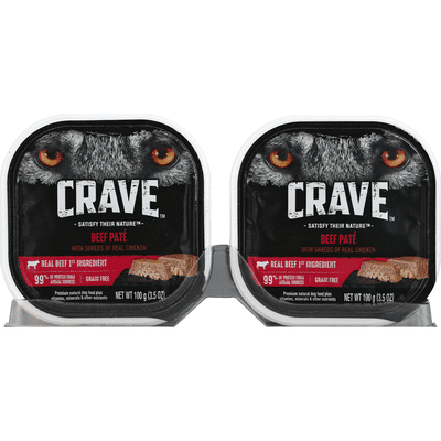 crave pate dog food