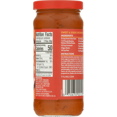Ty Ling Sauce, Sweet & Sour