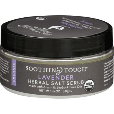 Soothing Touch Organic Lavender Salt Scrub