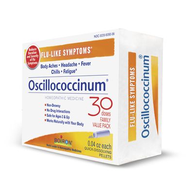 Boiron Oscillococcinum, Homeopathic Medicine for Flu-Like Symptoms
