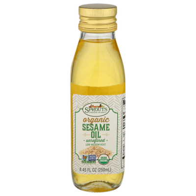Sprouts Organic Unrefined Sesame Oil
