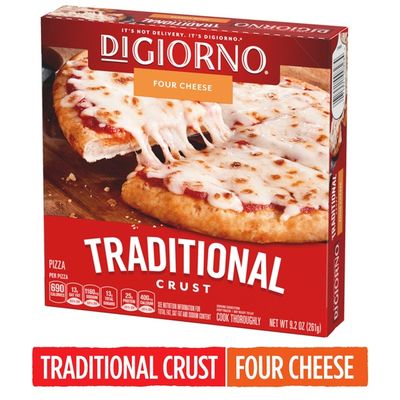 DiGiorno Small Four Cheese Traditional Crust Frozen Pizza