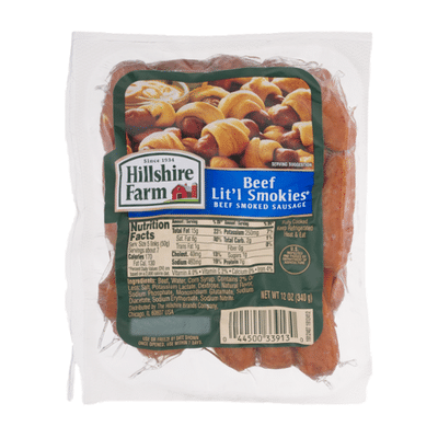 Hillshire Farm Beef Lit'l Smokies Smoked Sausage