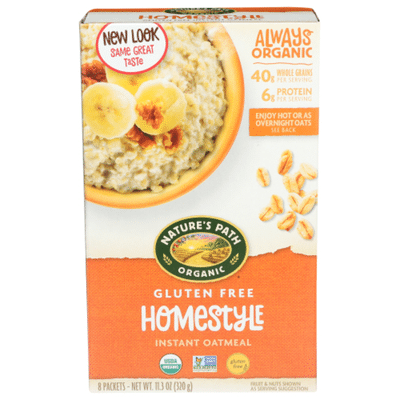 Nature's Path Homestyle Instant Oatmeal