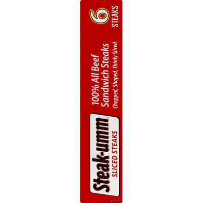 Steak-umm Steak, Sliced